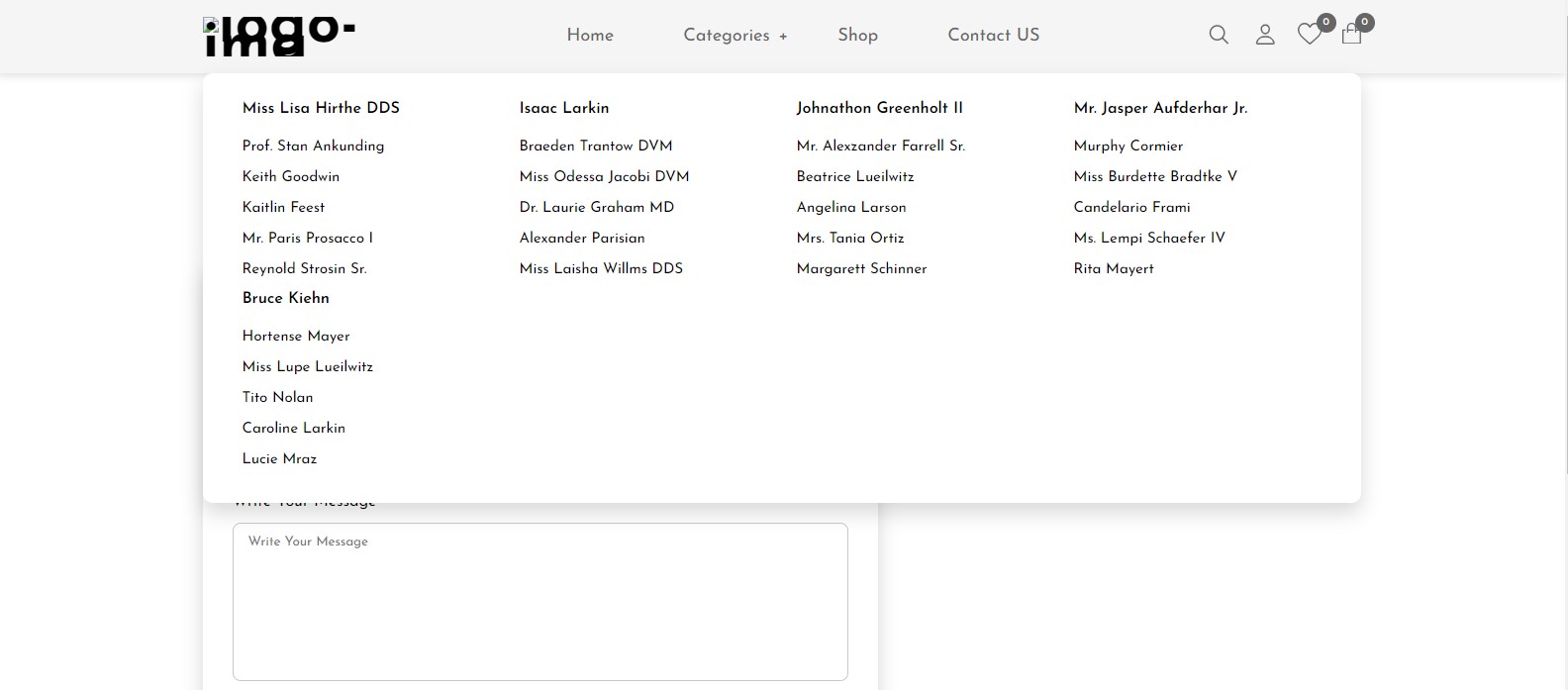 E-Commerce Screenshot 2